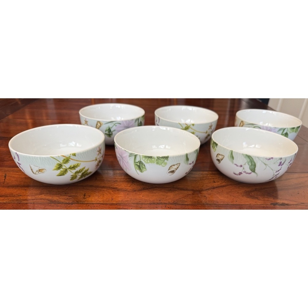 Set of‎ 6 Spode Shoreline Dune 5.75" Cereal Bowls